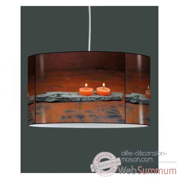 Lampe suspension zen design bougies -ZE1304SUS