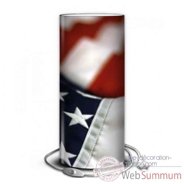 Lampe tendance drapeau americain -TE1201