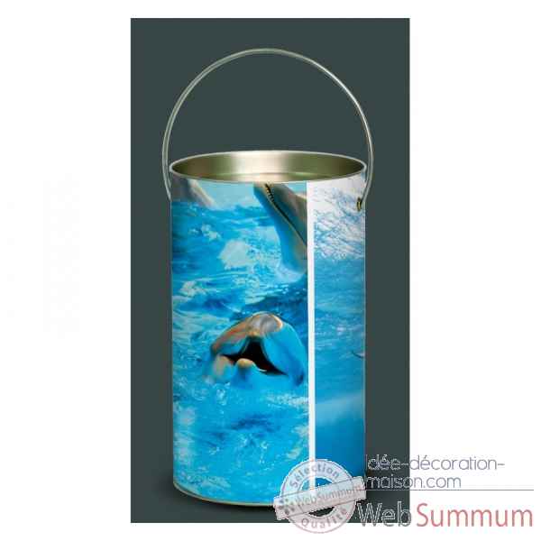 Lanterne faune marine tetes de dauphins -FM2LAN