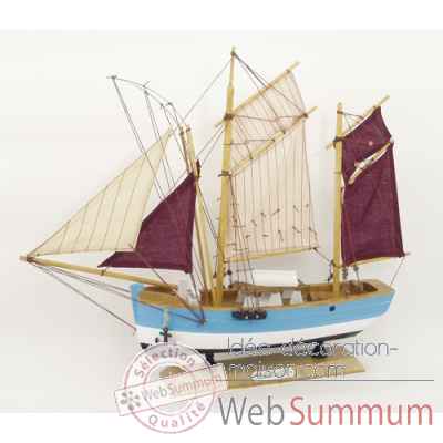 Marie-jeanne, thonier - l. 50 x h.45 x 10 cm Produits marins Web Summum -2175