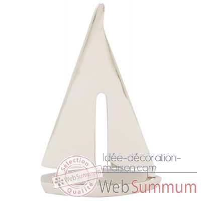 Voilier l. nickele, h. 19,5 cm Produits marins Web Summum -0211