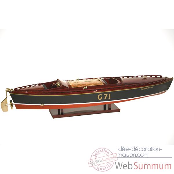 Maquette Runabout Americain-Rainbow IV-Collection Riva - R-RAIN82