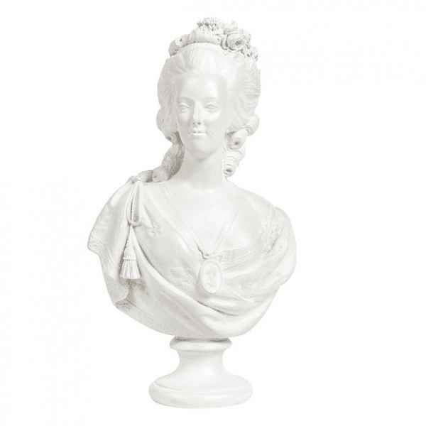 Reproduction statuette musee buste de marie-antoinette (lecomte) art francais -RF205962