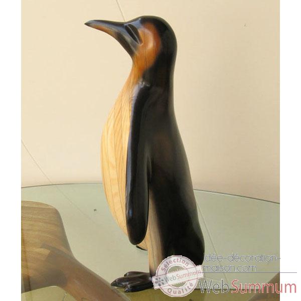 Lasterne-Ornementale-Le pingouin en arret - 60 cm - OPI060P