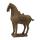Sculpture cheval en terre cuite artisanat Chine -cer069
