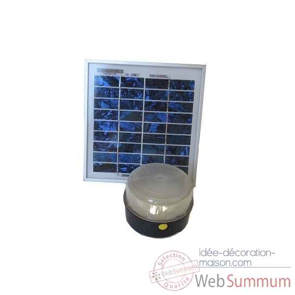 Kit solaire 3w + 1 lampe soltys Solariflex -SOL1E