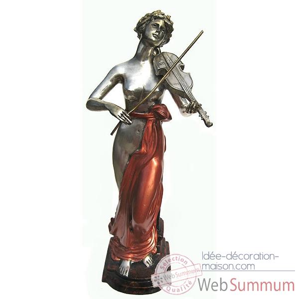 Statuette femme contemporaine en bronze -BRZ952