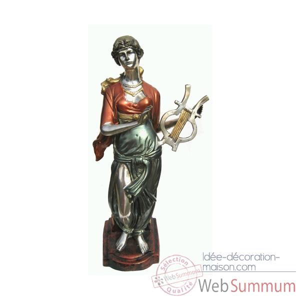 Statuette femme Europeenne en bronze -BRZ953A