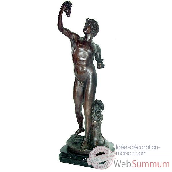 Statuette personnage en bronze -BRZ1032