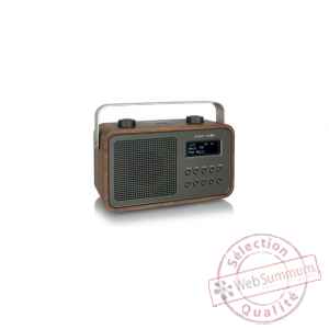 Radio am fm dab compacte portable noyer tangent -dab 2go-noy