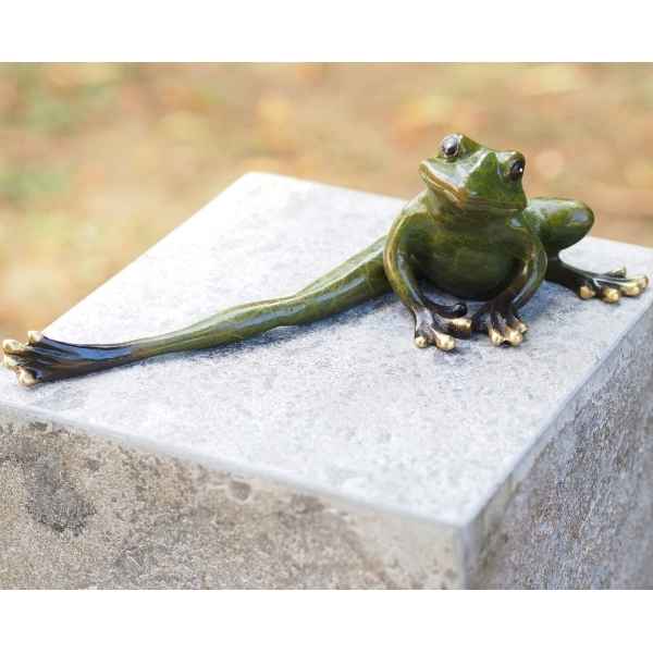 Grenouille avec la jambe droite Thermobrass -AN1690BRW-HP
