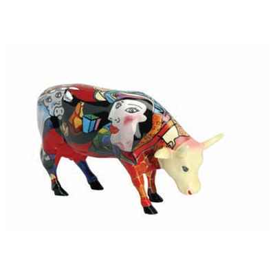 Cow Parade -South Africa 2005, Artiste Annalie Dempsey- Hommage to Picowso\\\'s African Period-47352