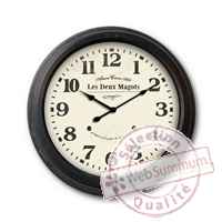 Horloge les deux magots Van Roon Living -24717