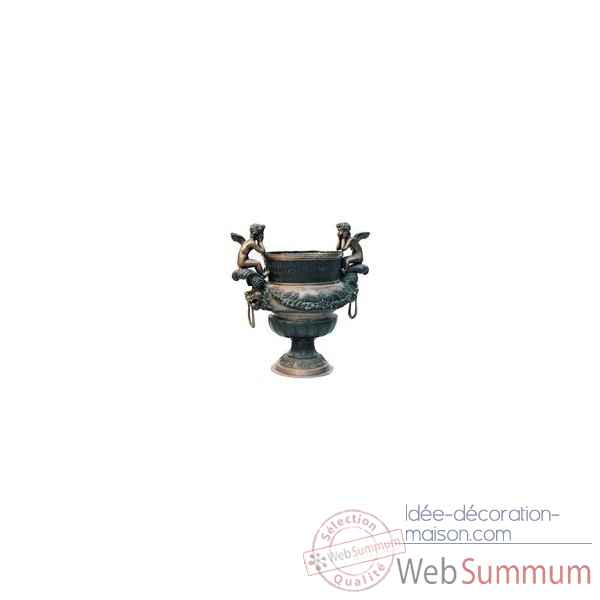 Vase de jardin en bronze -BRZ135
