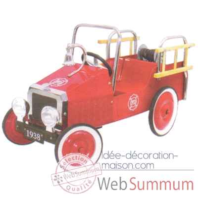 Voiture a pedales Proto pompier -1938FE