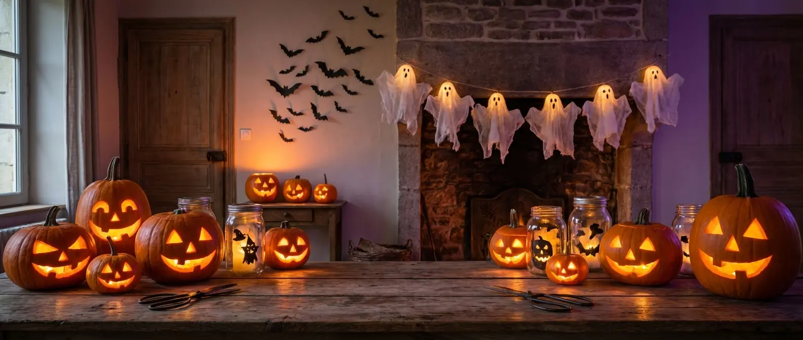Bricolage Déco Halloween : 30 Idées Effrayantes et Faciles